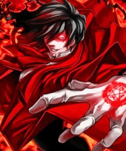 Aesthetic Hellsing Art Paint By Numbers