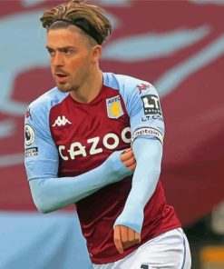 Aesthetic Jack Grealish Football Player Paint By Numbers