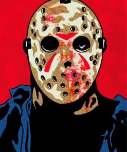 Aesthetic Jason Voorhees Friday The 13th Paint By Numbers