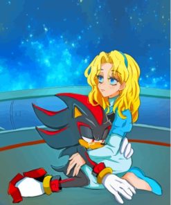 Aesthetic Maria Robotnik Paint By Numbers