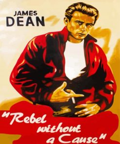 Aesthetic Rebel Without A Cause Paint By Numbers