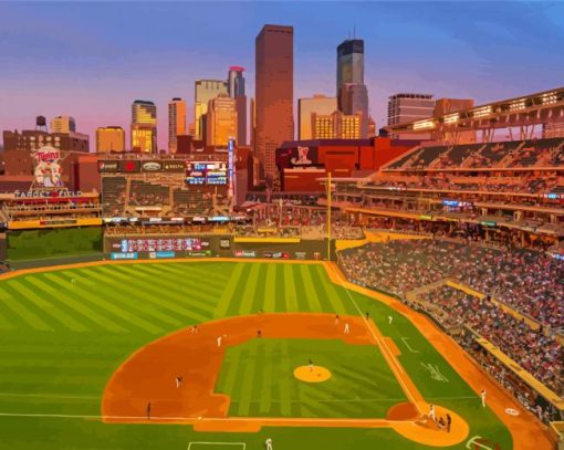 Aesthetic Target Field Paint By Numbers