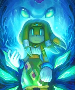 Aesthetic Tikal Sonic Paint By Numbers