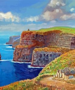 Cliffs Of Moher Art Paint By Numbers