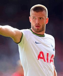 Aesthetic Footballer Eric Dier Paint By Numbers