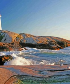 Peggys Cove Paint By Numbers