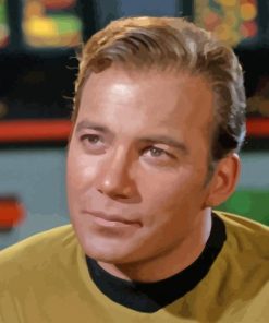 Aesthetic William Shatner Paint By Numbers