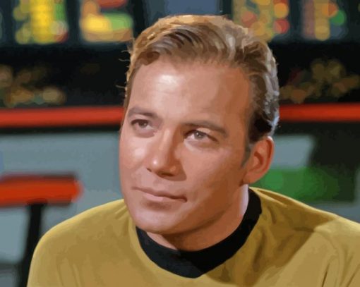 Aesthetic William Shatner Paint By Numbers