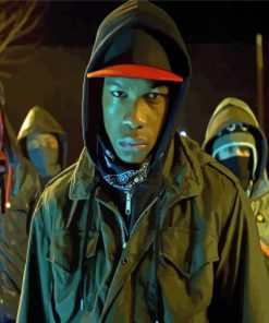 Attack The Block Paint By Numbers