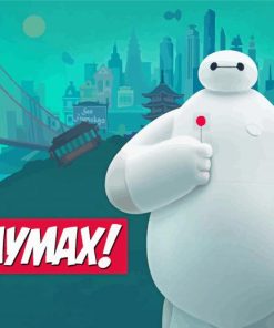 Baymax Paint By Numbers