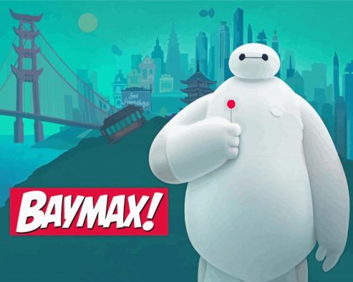 Baymax Paint By Numbers