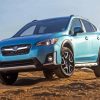 Blue Subaru Crosstrek Paint By Numbers