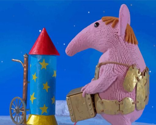 Cool Clangers Paint By Numbers