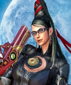 Cool Bayonetta Paint By Numbers