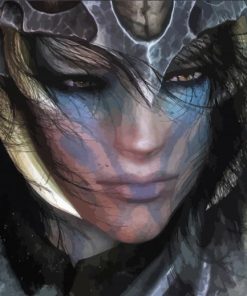 Cool Skyrim Paint By Numbers