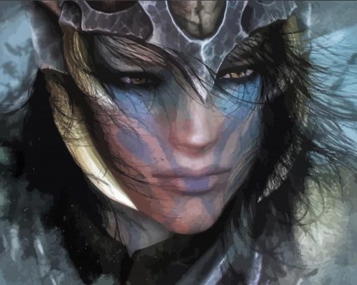 Cool Skyrim Paint By Numbers