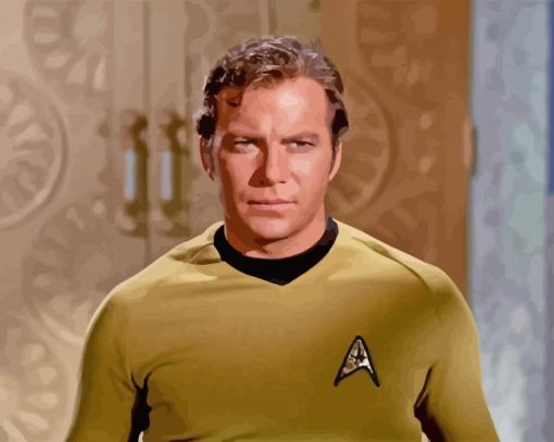 Cool William Shatner Paint By Numbers