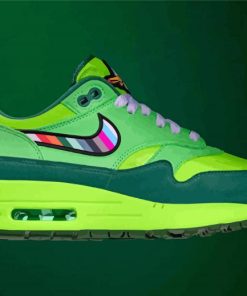 Green Nike Air Max 1 Paint By Numbers