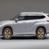 Gray Toyota Highlander Paint By Numbers