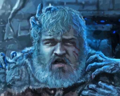 Hodor Character Art Paint By Numbers