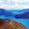 Lake Wanaka Landscape New Zealand Paint By Numbers