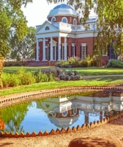 Monticello House Paint By Numbers