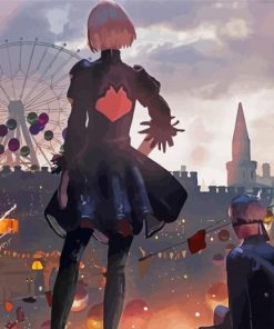 NieR Automata Paint By Numbers