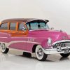 Pink Woody Car Paint By Numbers