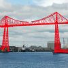 Red Transporter Bridge Paint By Numbers