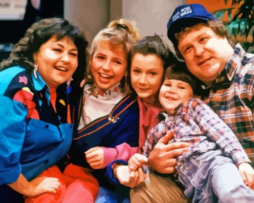 Roseanne Sitcom Paint By Numbers