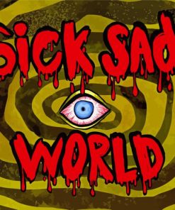 Sick Sad World Paint By Numbers