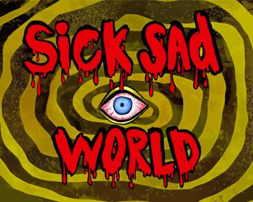 Sick Sad World Paint By Numbers