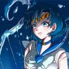 Sailor Mercury Paint By Numbers