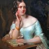 Victorian Lady Portrait Paint By Numbers