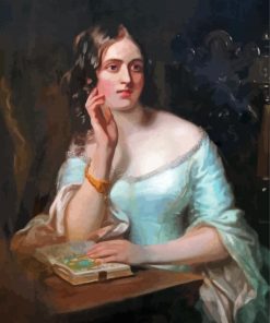 Victorian Lady Portrait Paint By Numbers