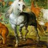 White Horse Jan Brueghel The Elder Paint By Numbers