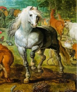 White Horse Jan Brueghel The Elder Paint By Numbers