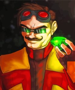 Aesthetic Doctor Eggman Paint By Numbers