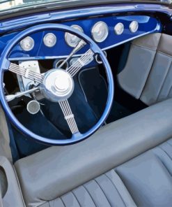 1932 Ford Car Interior Paint By Numbers