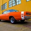 1970 Super Bee Orange Car Paint By Numbers