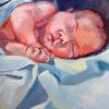 Abstract Newborn Baby Paint By Numbers