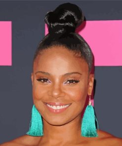 Actress Sanaa Lathan Paint By Numbers