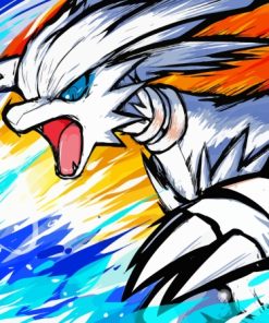 Aesthetic Reshiram Paint By Numbers