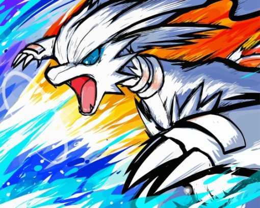 Aesthetic Reshiram Paint By Numbers