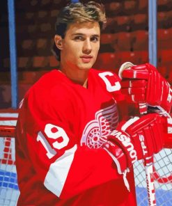 Aesthetic Steve Yzerman Paint By Numbers