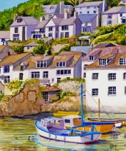 Alex Pointer Polperro Boats For Etsy Paint By Numbers