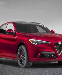 Alfa Romeo Stelvio Paint By Numbers