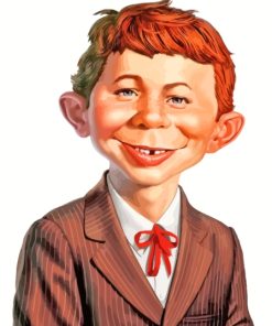 Alfred E. Neuman Paint By Numbers