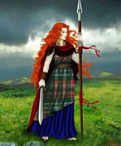 Anime Boudica Queen Paint By Numbers