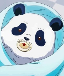 Anime Panda Newborn Paint By Numbers